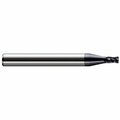 Harvey Tool 3.000 mm Cutter dia x 4.500 mm Length of Cut Carbide Metric Square End Mill, 4 Flutes, AlTiN Coated 740757-C3